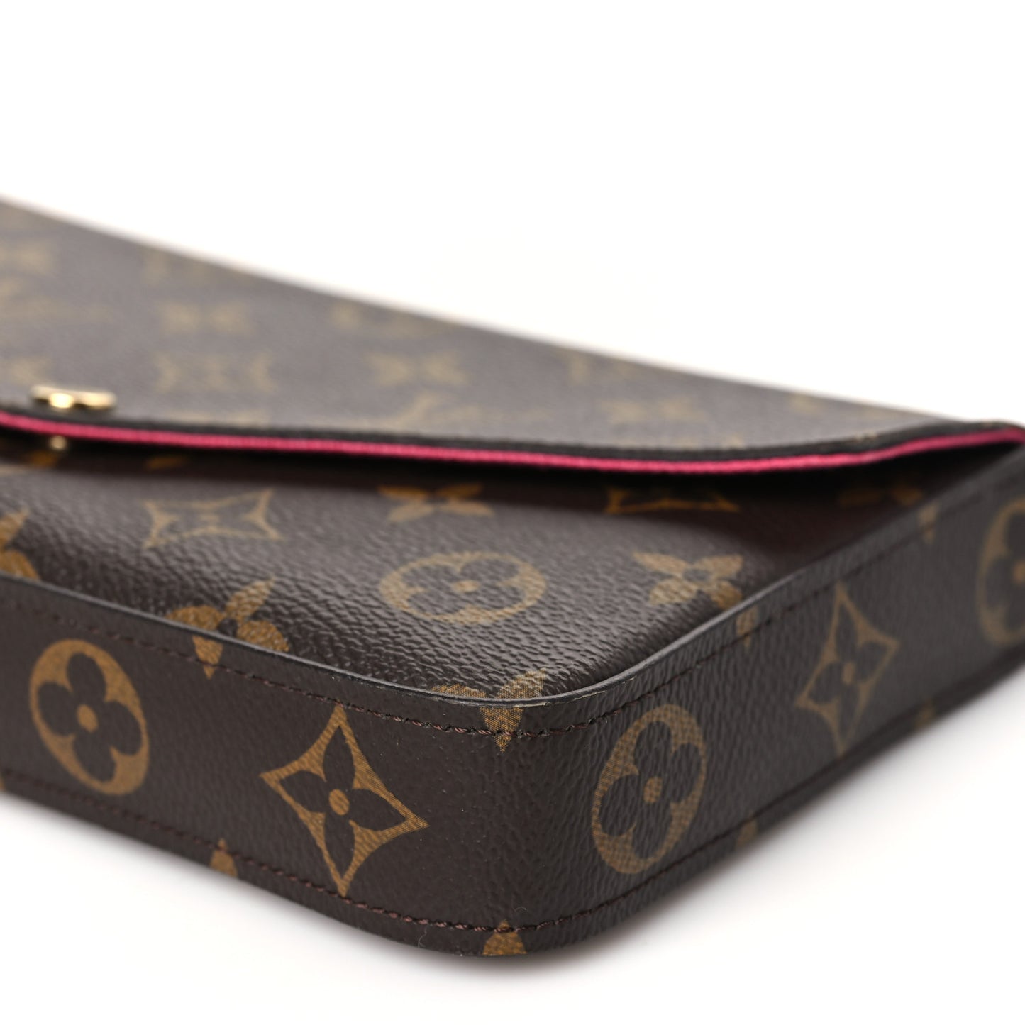 Monogram My LV World Tour Pochette Felicie Chain Wallet Hot Pink