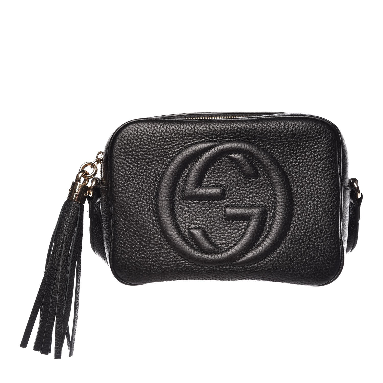 Gucci Pebbled Calfskin Small Soho Disco Bag Black 1 of 10