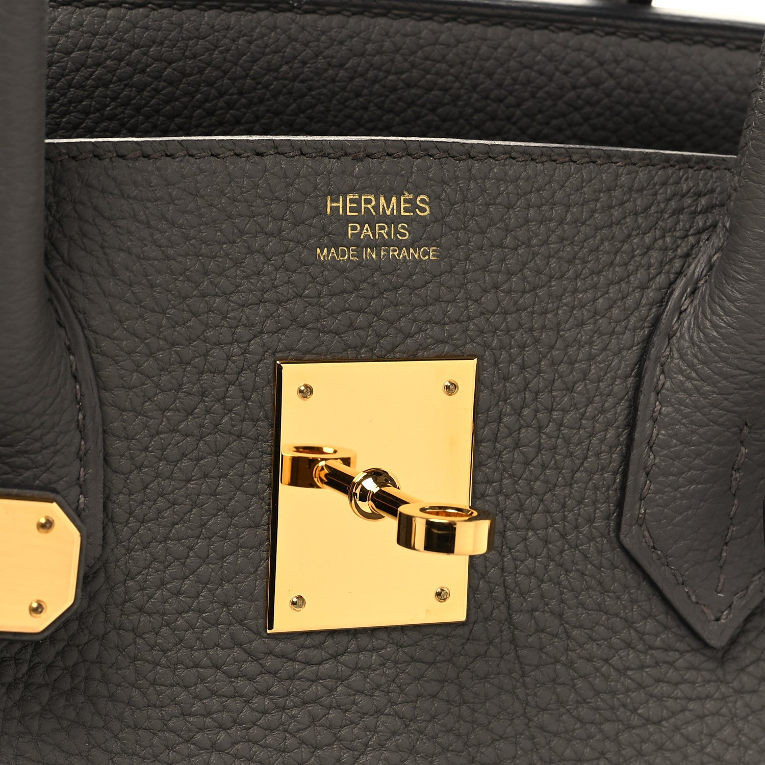 Hermes Togo Birkin 30 Etain 6 of 14