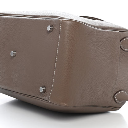 Hermes Taurillon Clemence Lindy 30 Etoupe 9 of 13
