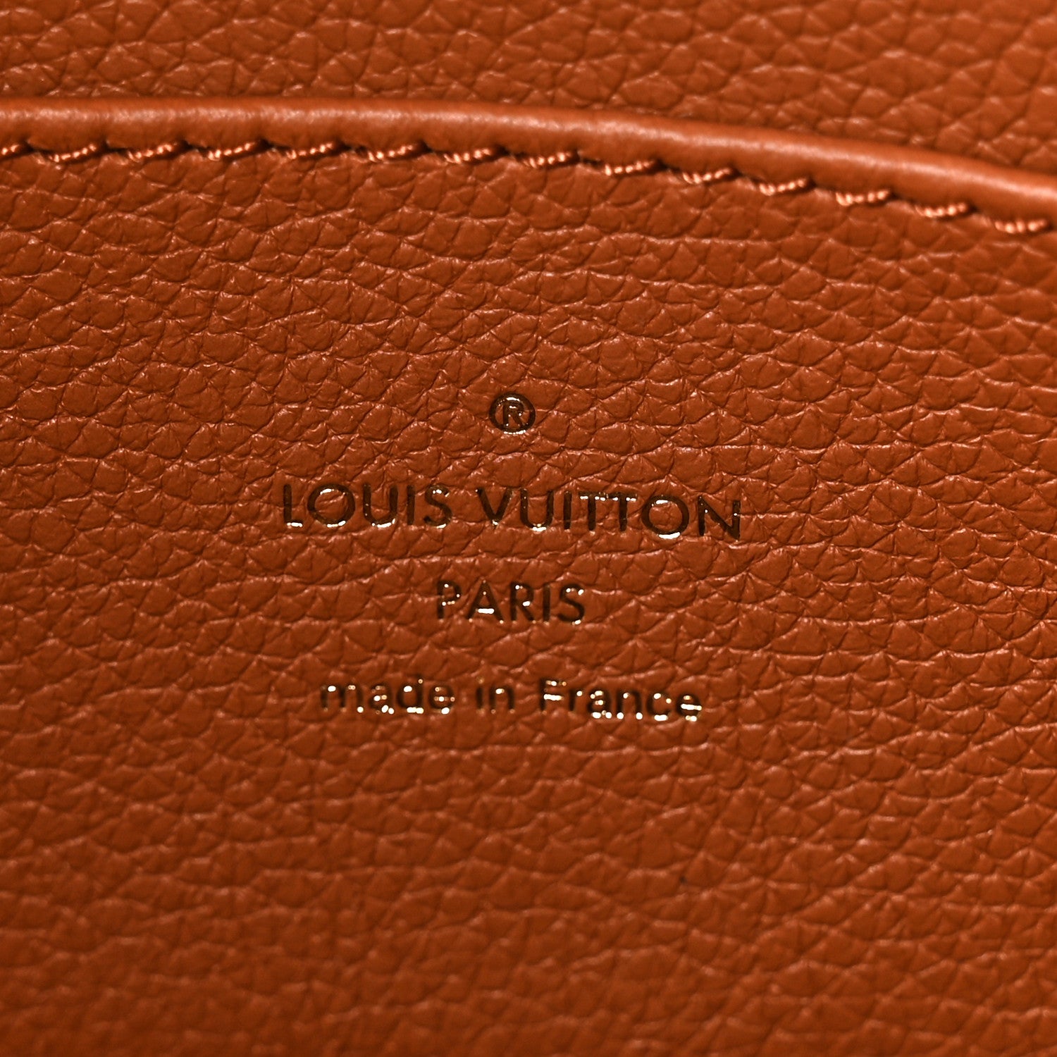 Louis Vuitton Smooth Grained Calfskin Capucines GM Souple Cognac 7 of 10