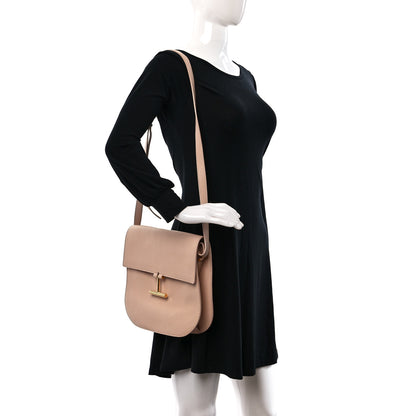 Tom Ford Grained Calfskin T Clasp Tara Crossbody Bag Nude 2 of 8