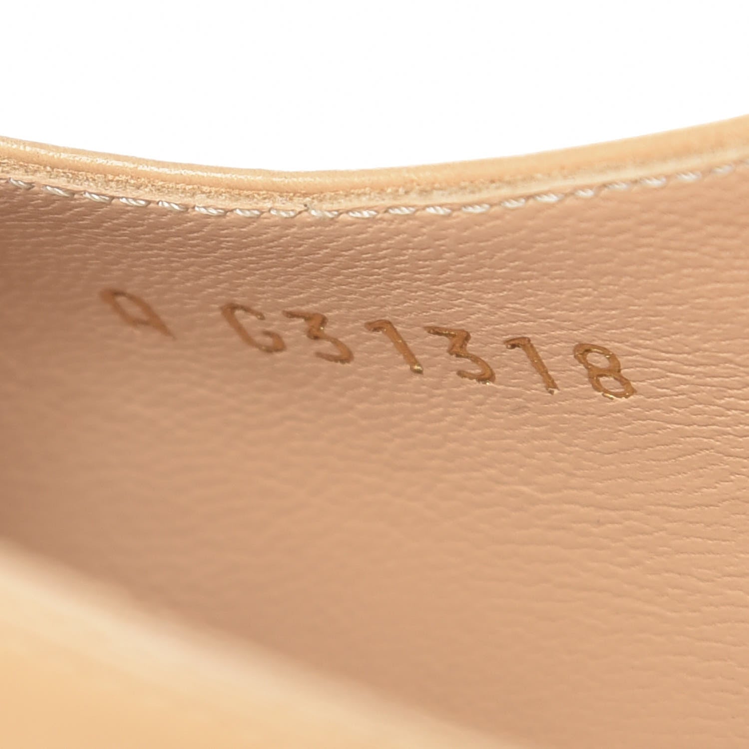 Chanel Goatskin Grosgrain Cap Toe CC Slingback Pumps 39 Beige Black 8 of 10