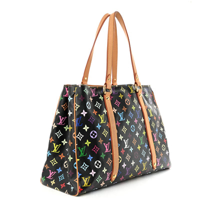 Louis Vuitton Monogram Multicolor Aurelia GM Black 4 of 11