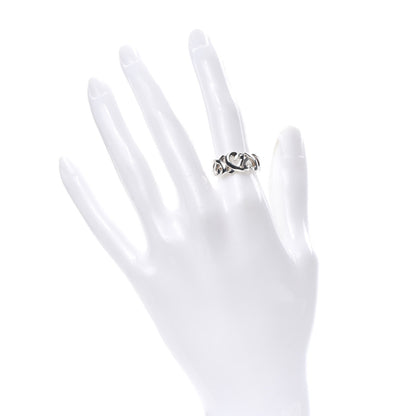 Tiffany Sterling Silver Paloma Picasso Loving Hearts Ring 52 6 2 of 4