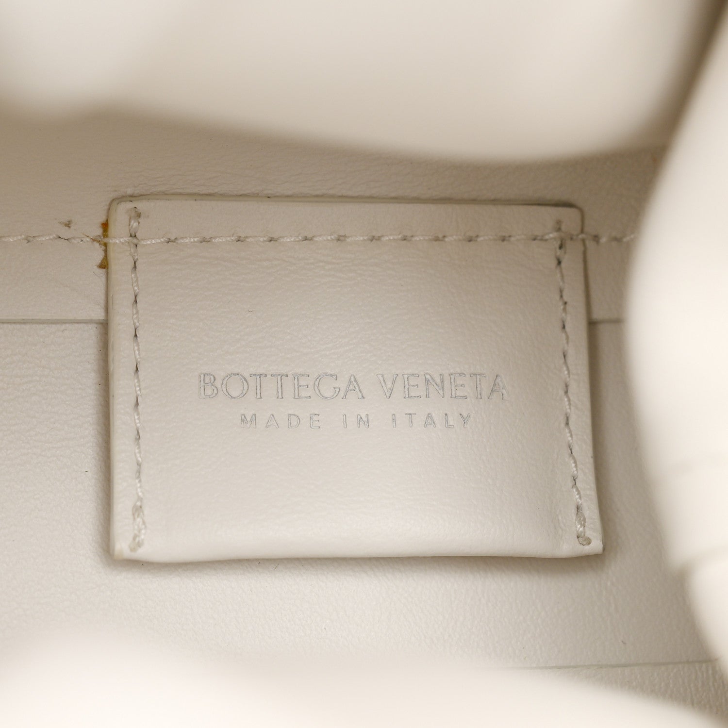 Bottega Veneta Calfskin Small The Point Triangle Bag Chalk 6 of 15