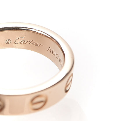 Cartier 18K Pink Gold Interlocking LOVE Necklace 6 of 8