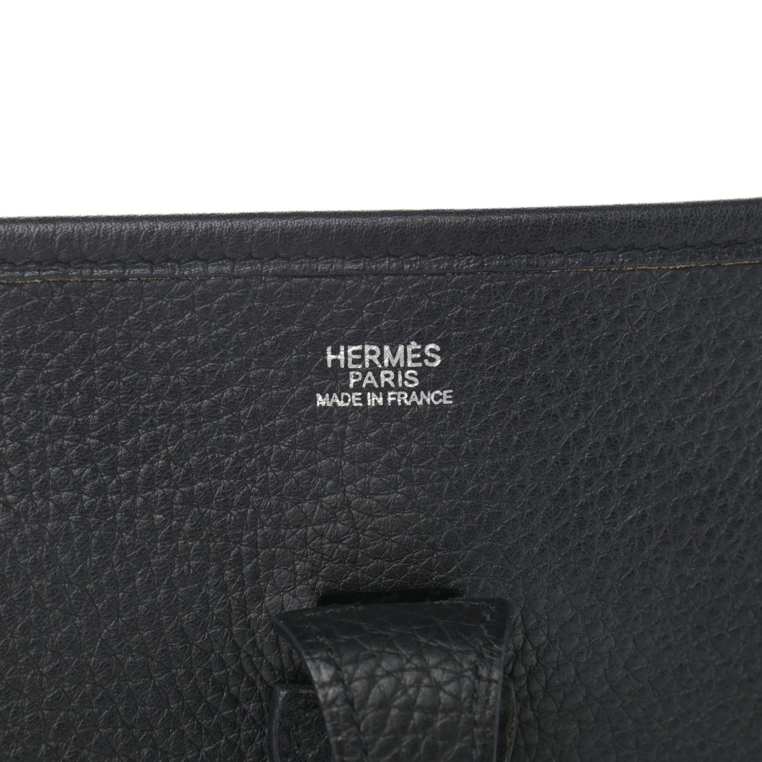 Hermes Taurillon Clemence Evelyne PM Black 6 of 14