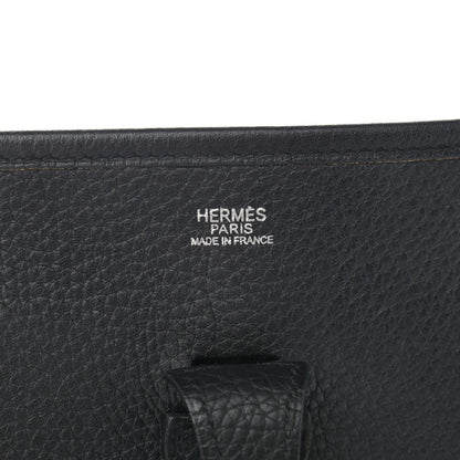 Hermes Taurillon Clemence Evelyne PM Black 6 of 14