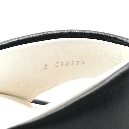 Chanel Lambskin Padded Pool Thong Sandals 38 Black 7 of 7