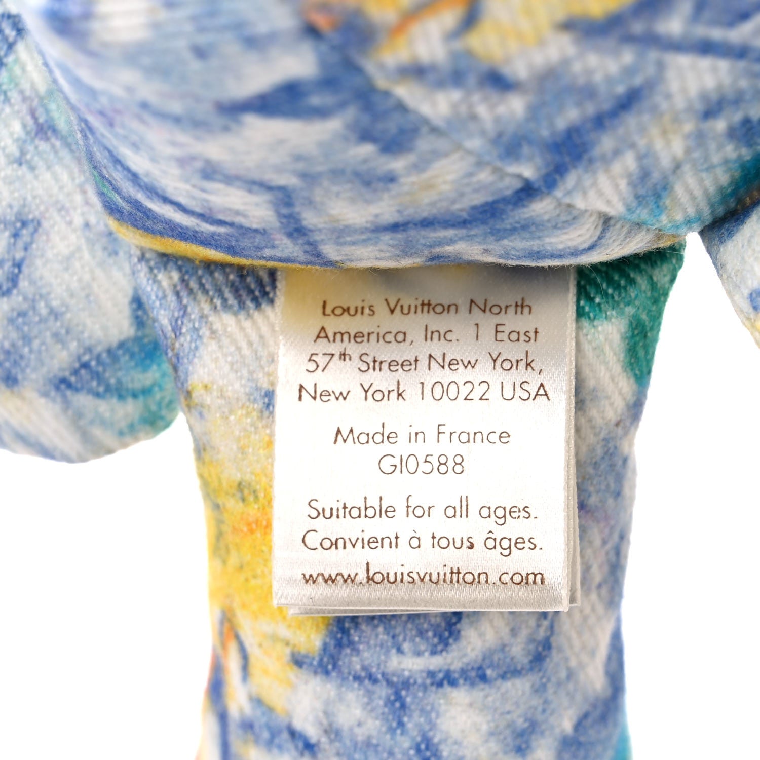 Louis Vuitton Monogram Pastel Colors Doudou Louis Multicolor 7 of 8