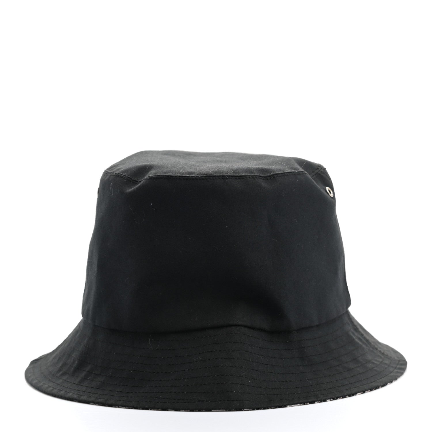 Christian Dior Oblique Reversible Teddy-D Brim Bucket Hat 58 Black 13 of 16