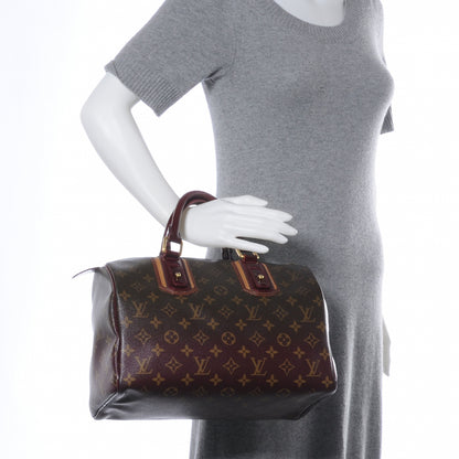 Louis Vuitton Monogram Mirage Speedy 30 Bordeaux 2 of 7