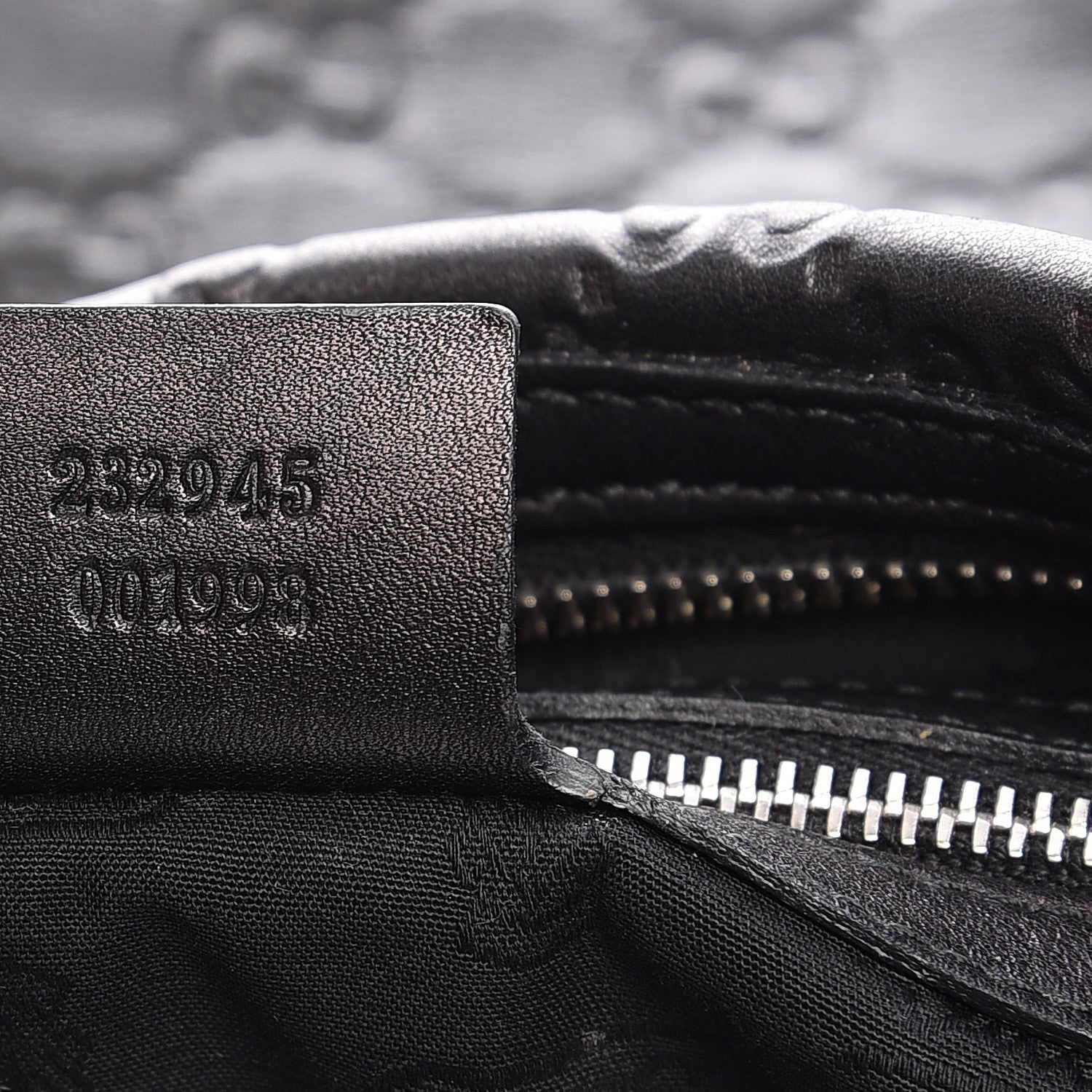 Gucci Guccissima Large GG Twins Hobo Black 7 of 12