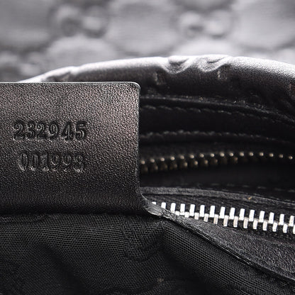 Gucci Guccissima Large GG Twins Hobo Black 7 of 12