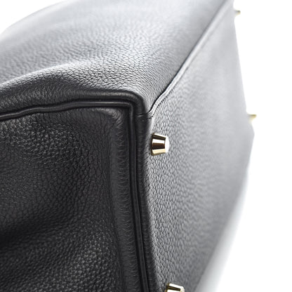 Hermes Togo Kelly Retourne 35 Black 8 of 36