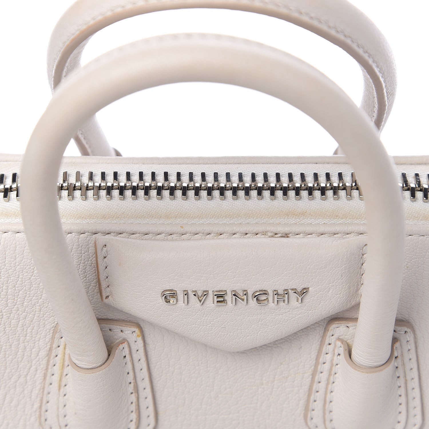 Givenchy Sugar Goatskin Mini Antigona White 7 of 12