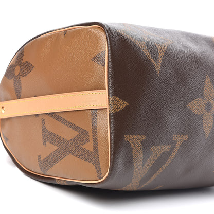 Louis Vuitton Reverse Monogram Giant Speedy Bandouliere 30 8 of 11
