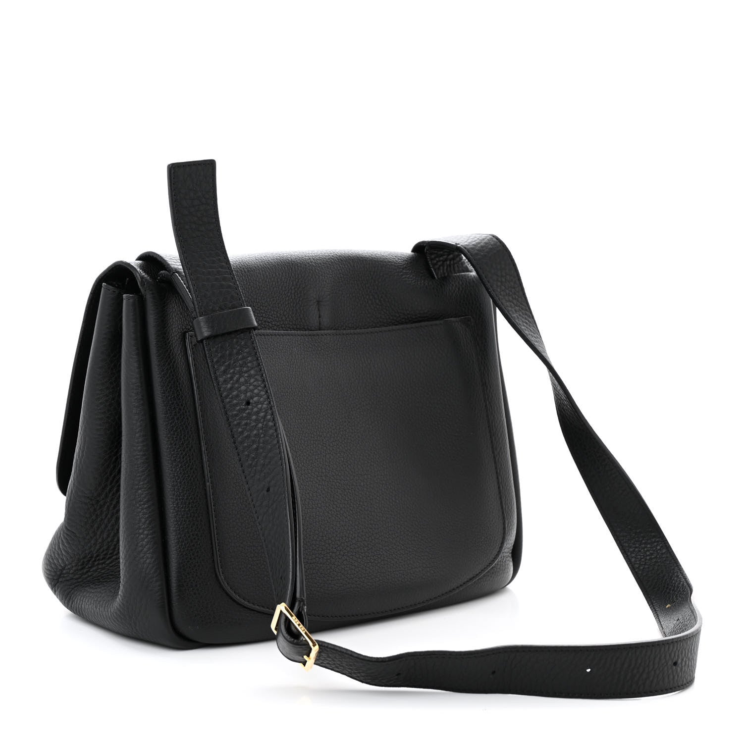 The Row Calfskin Small Mail Bag Black 3 of 11