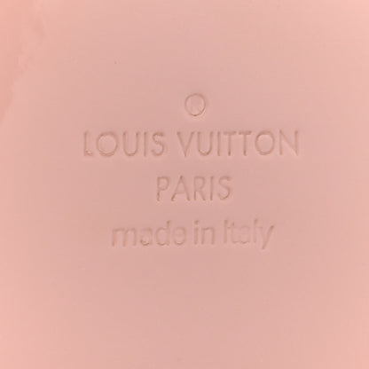 Louis Vuitton Patent Calfskin Monogram Cherrywood BB Rose Ballerine 6 of 11