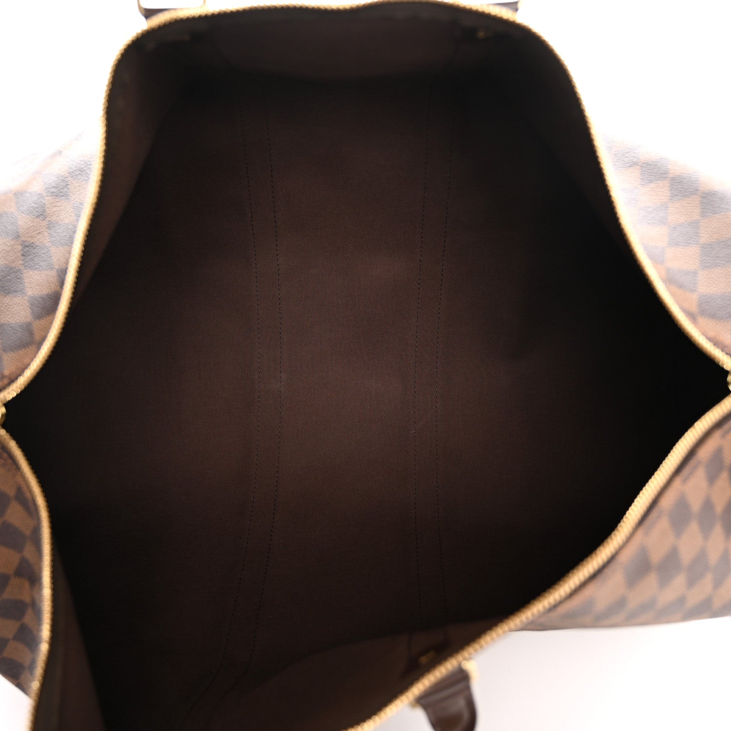 Louis Vuitton Damier Ebene Keepall Bandouliere 55 4 of 12