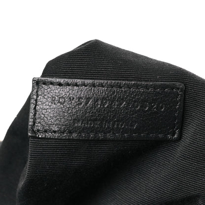 Saint Laurent Calfskin Y Quilted Monogram Large Loulou Chain Satchel Black 9 of 13