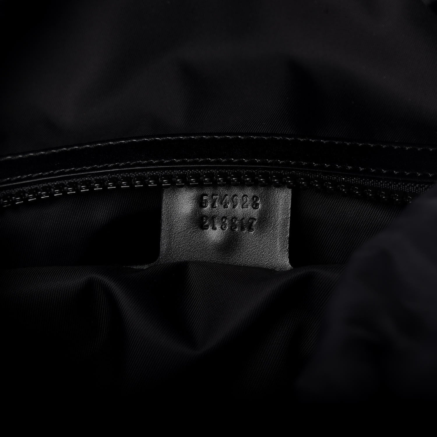 Gucci Velvet GG Monogram Web Medium Double Buckle Backpack Blue Beige Black 6 of 9