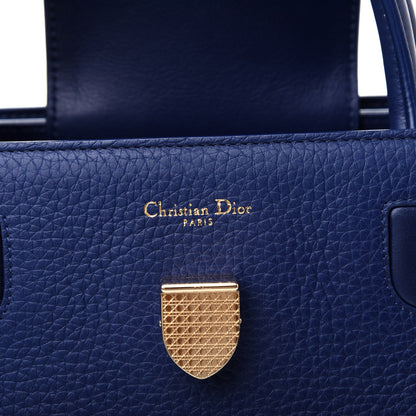 Christian Dior Bullcalf Medium Diorever Flap Navy 7 of 10
