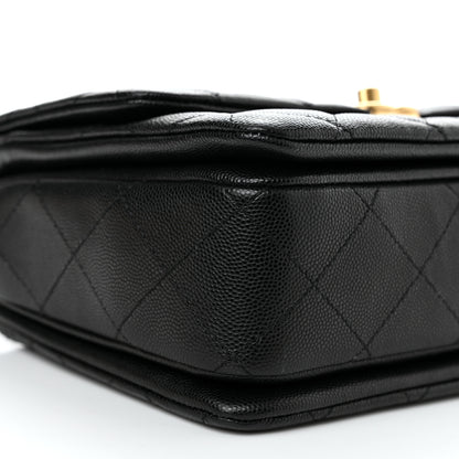 Chanel Caviar Quilted Coco First Flap Black 8 of 10