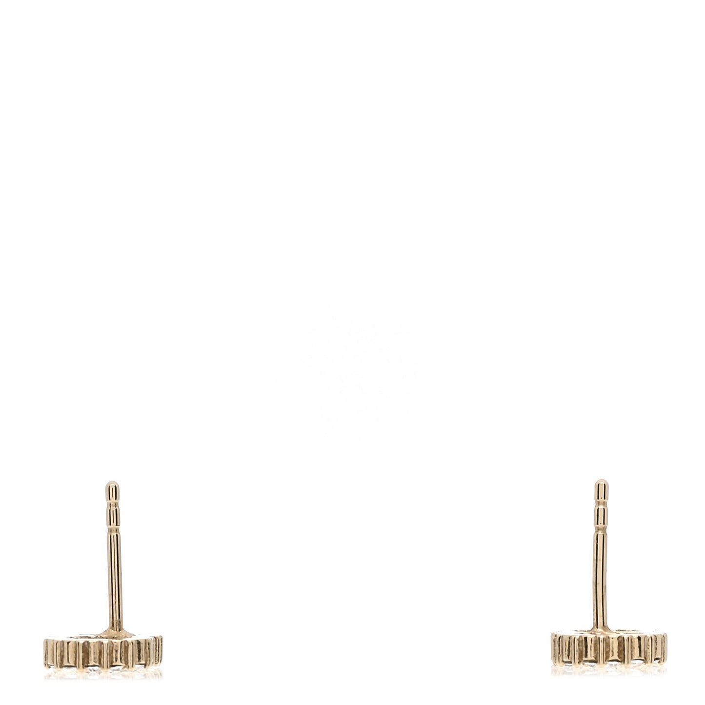 Strass Crystal CD Earrings Gold