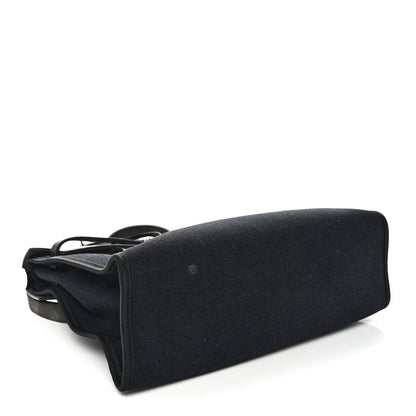 Hermes Military Toile Vache Hunter Herbag Zip PM 31 Black 5 of 12