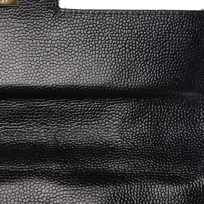 Chanel Caviar Quilted Medium Single Flap Black 8 of 11