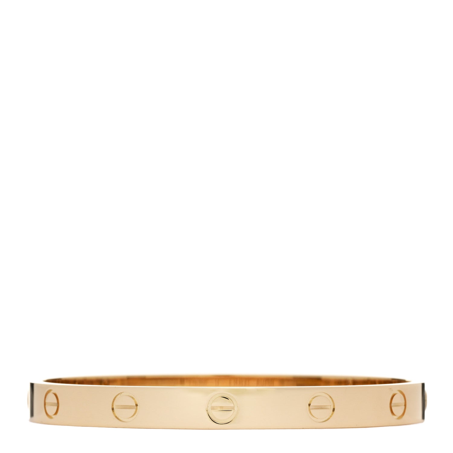 Cartier 18K Yellow Gold LOVE Bracelet 17 2 of 9