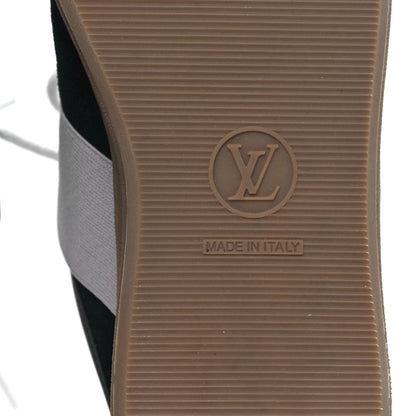 Louis Vuitton Lous Open Back Sneaker 38.5 Black 6 of 9