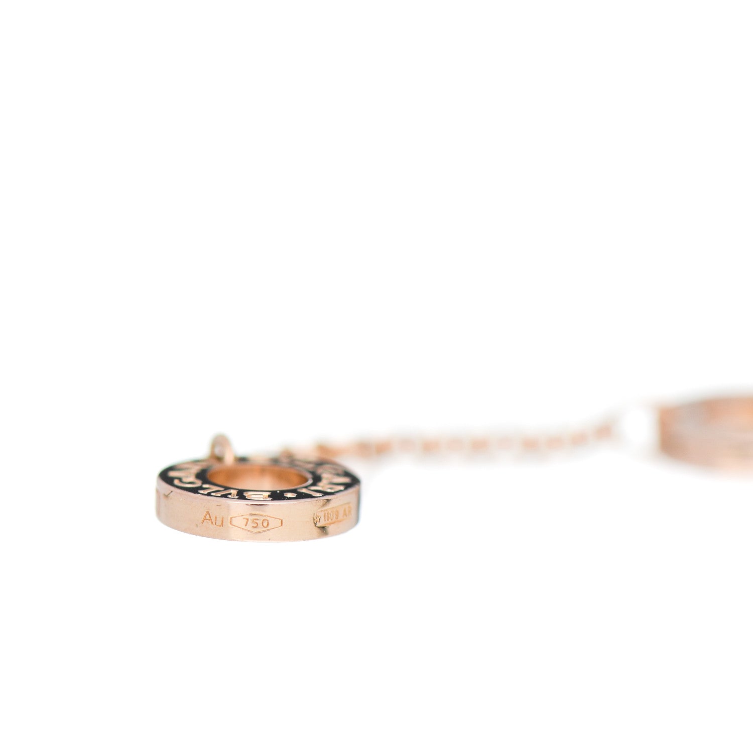 Bulgari 18K Rose Gold Mother of Pearl BVLGARI BVLGARI Chain Bracelet 4 of 4