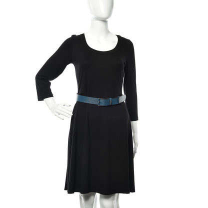 Louis Vuitton Epi 35mm Belt 95 38 Blue Celeste 2 of 6