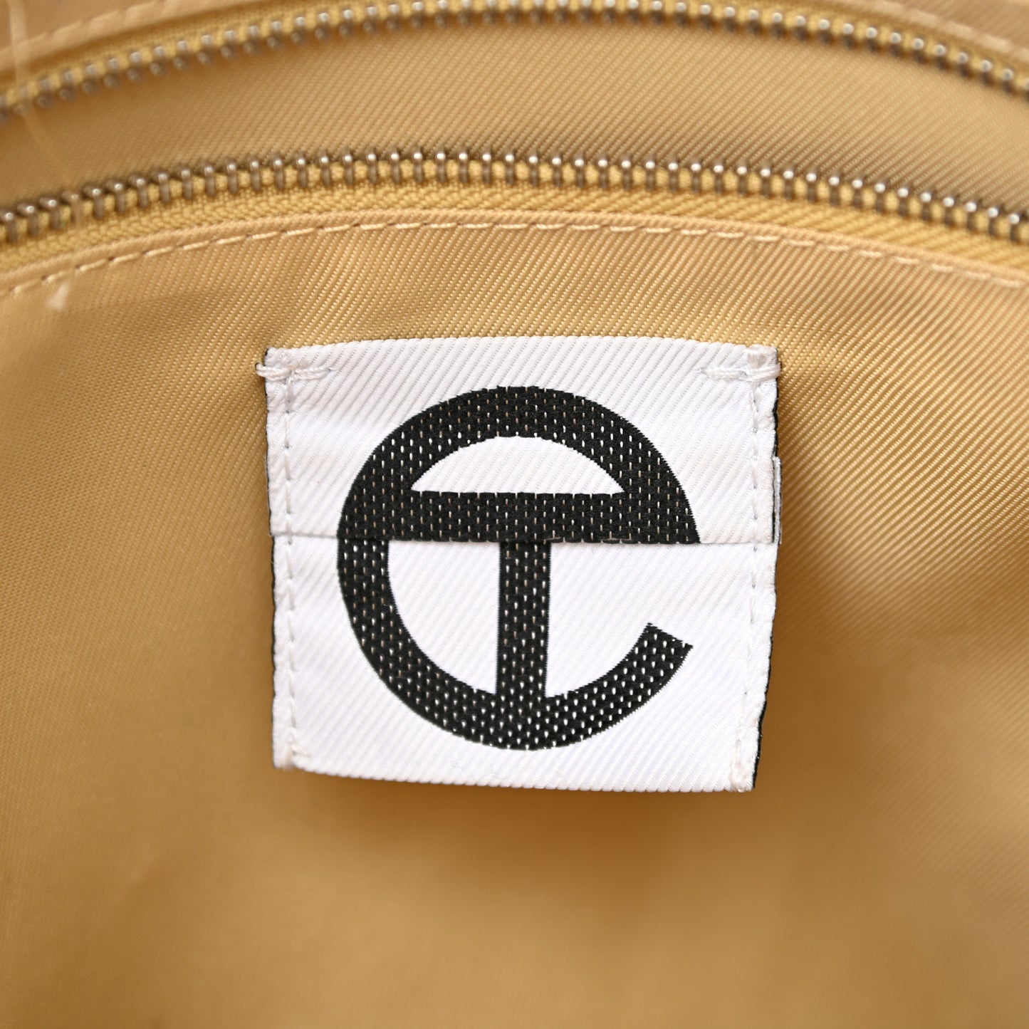 Vegan Leather Medium Shopping Bag Cream