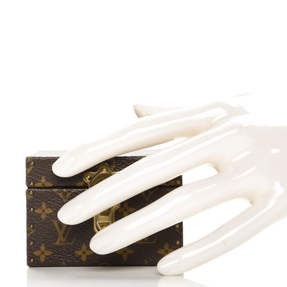 Louis Vuitton Monogram Ring Box Mini Trunk Case 2 of 6