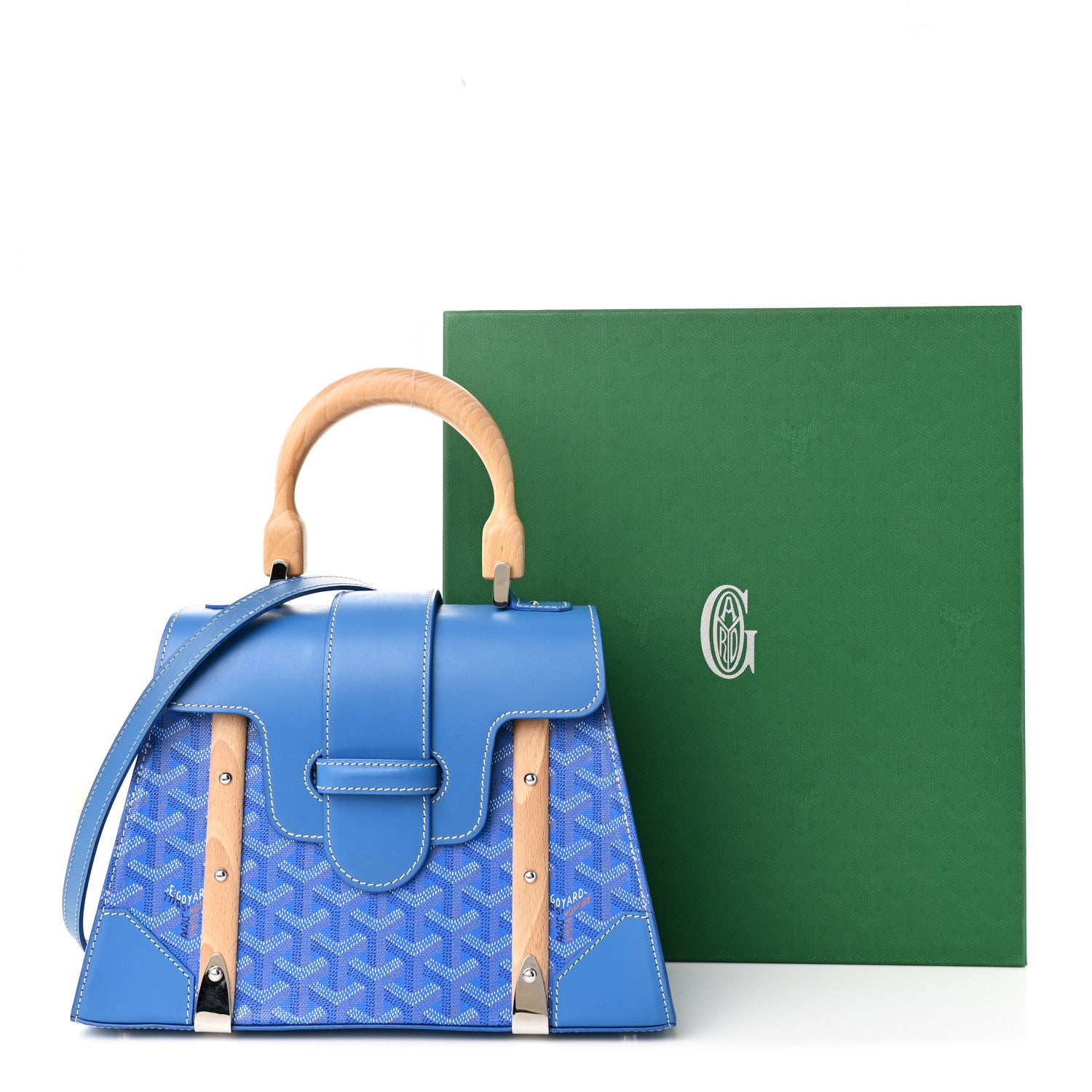 Goyard Goyardine Saigon PM Light Blue 11 of 11