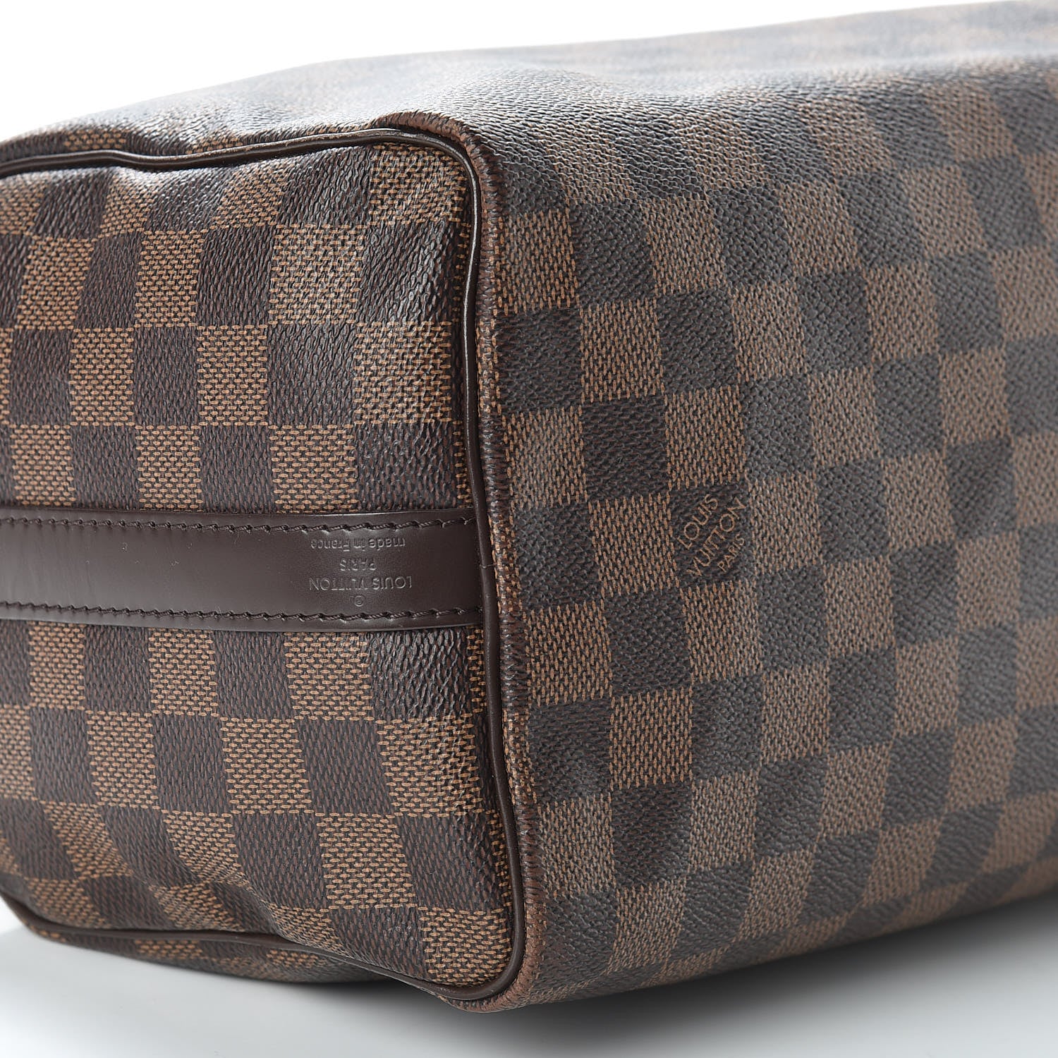 Louis Vuitton Damier Ebene Speedy Bandouliere 25 7 of 9