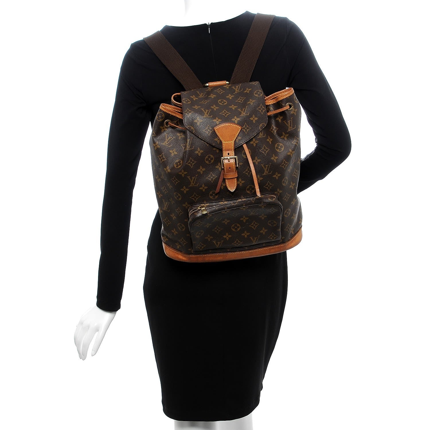 Louis Vuitton Monogram Montsouris GM Backpack 2 of 13