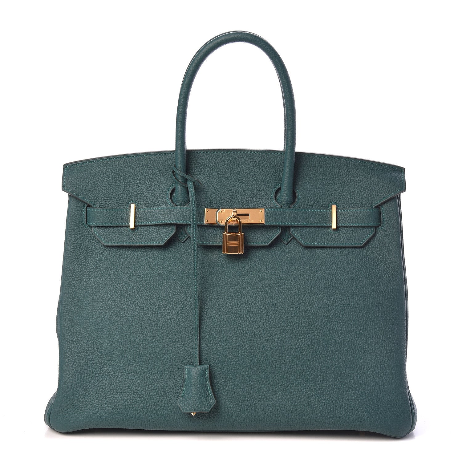 Hermes Togo Birkin 35 Malachite 1 of 33