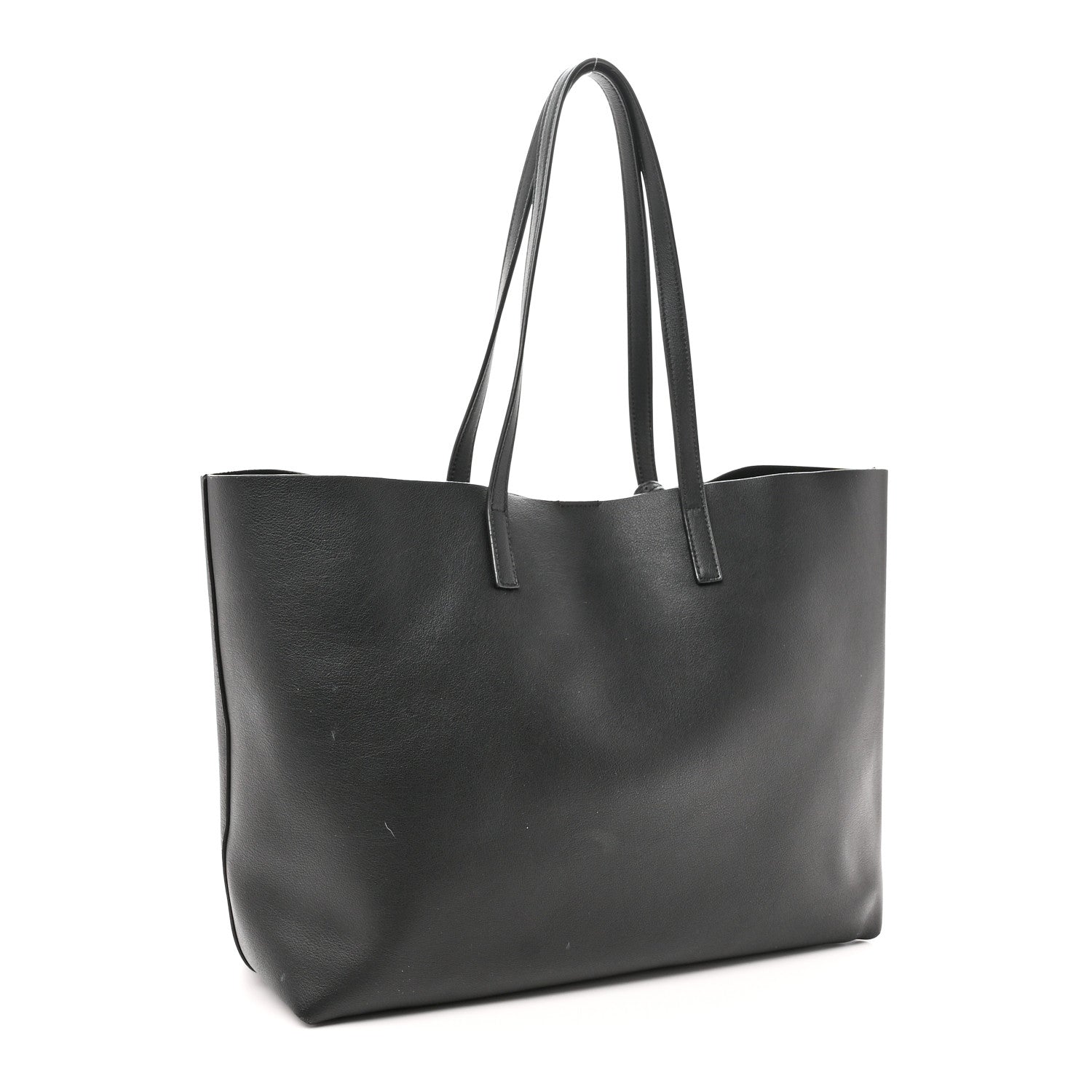 Saint Laurent Calfskin Large Shopping Tote Black 4 of 11