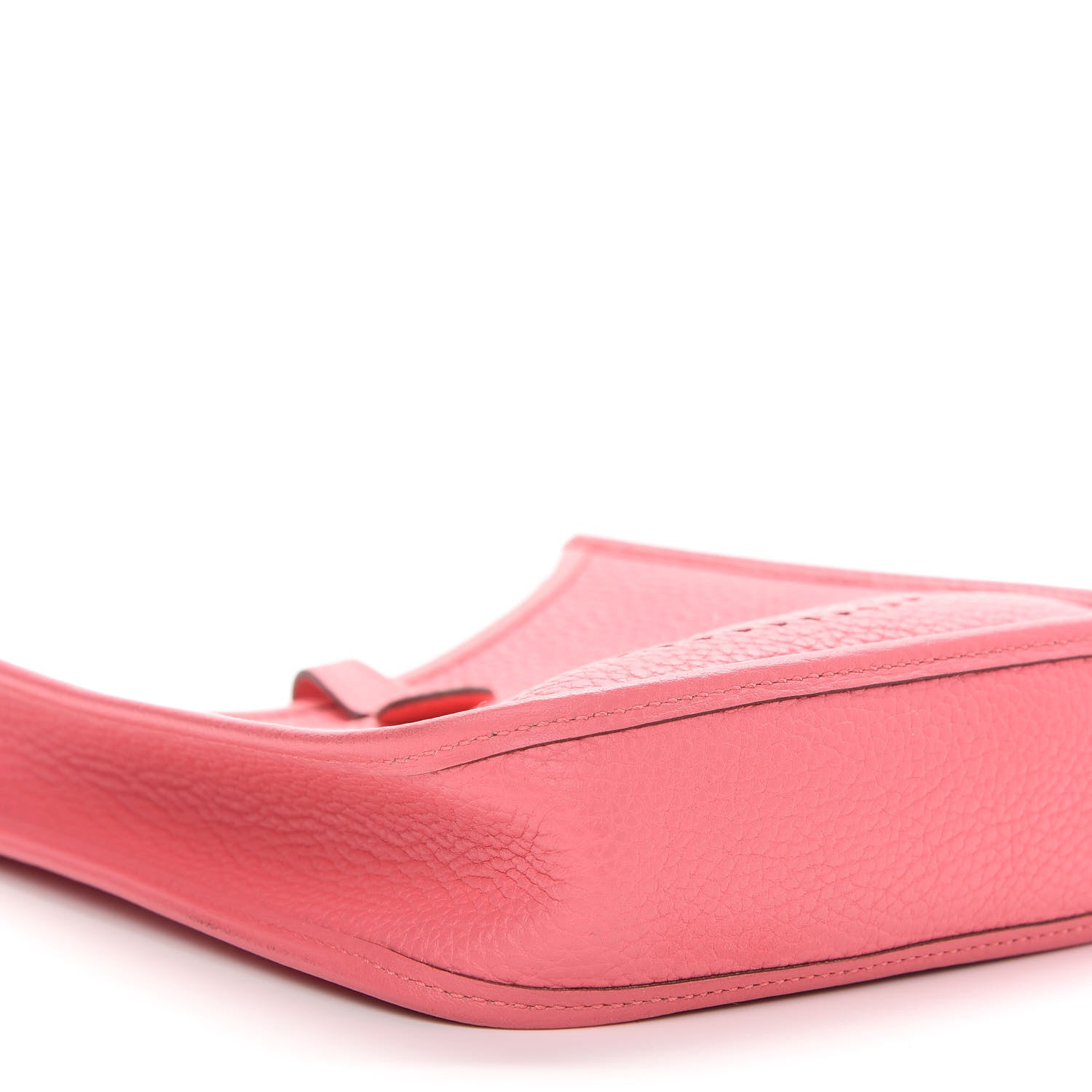 Hermes Taurillon Clemence Amazone Evelyne TPM Rose Azalee Rouge Pivoine 8 of 11