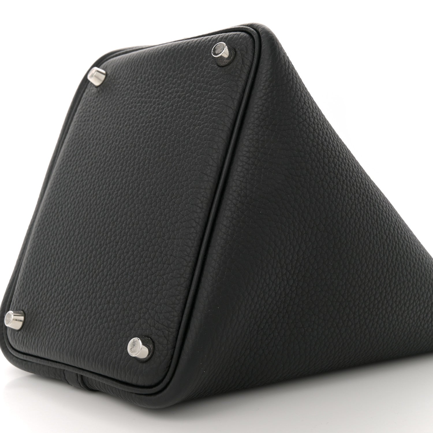 Hermes Taurillon Clemence Picotin Lock 18 PM Black 10 of 11
