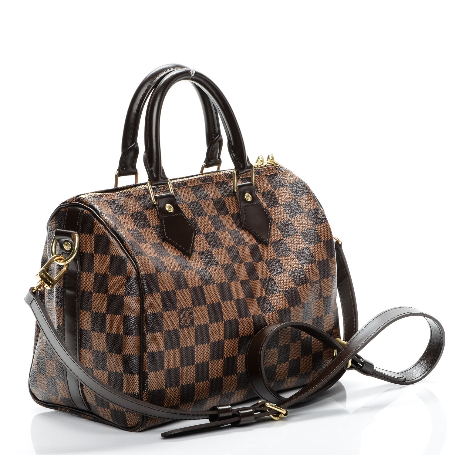Louis Vuitton Damier Ebene Speedy Bandouliere 25 3 of 6