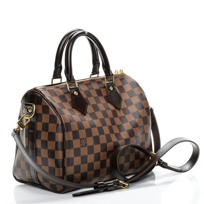Louis Vuitton Damier Ebene Speedy Bandouliere 25 3 of 6