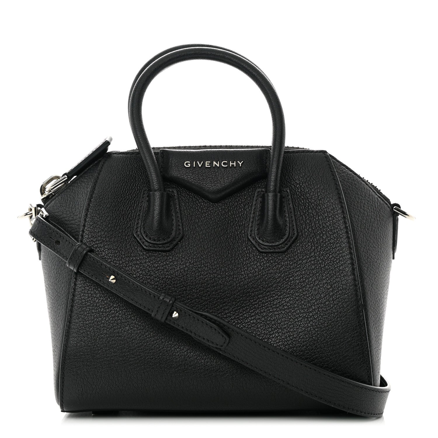 Givenchy Sugar Goatskin Mini Antigona Black 1 of 11