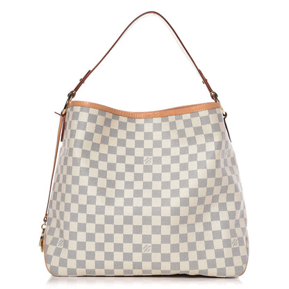 Louis Vuitton Damier Azur Delightful MM Pink 1 of 11