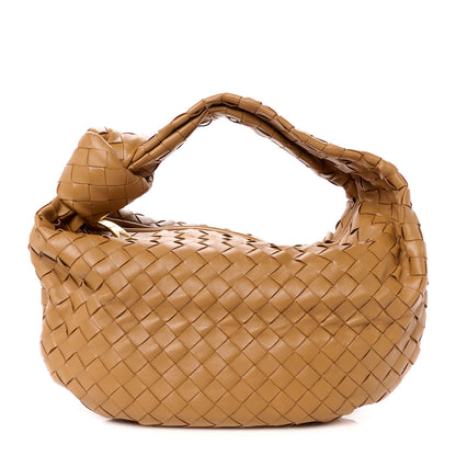 Bottega Veneta Nappa Intrecciato Teen Jodie Hobo Caramel 1 of 11